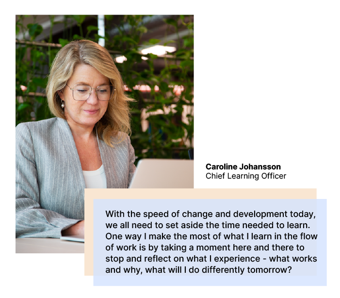 Caroline Johansson quote Collegial