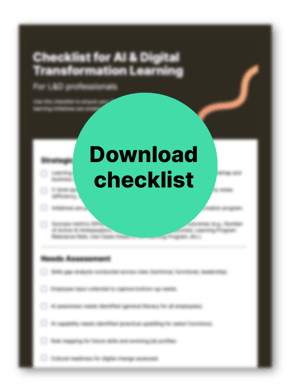 Checklist for L&D Leaders